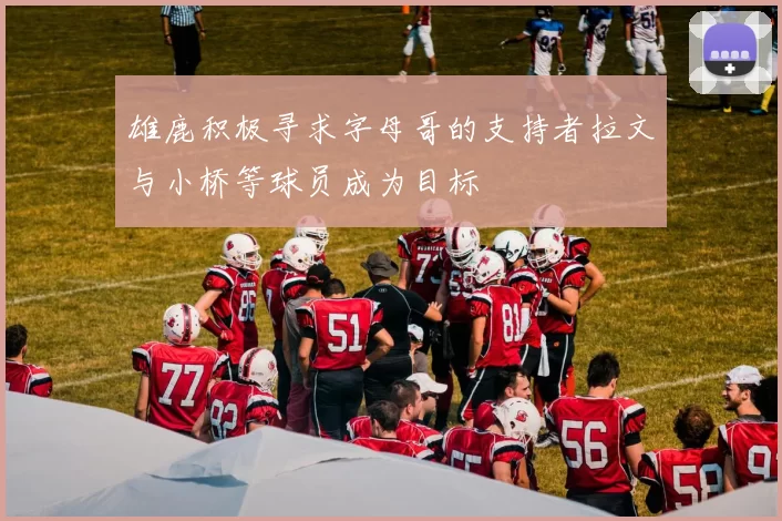 雄鹿积极寻求字母哥的支持者拉文与小桥等球员成为目标